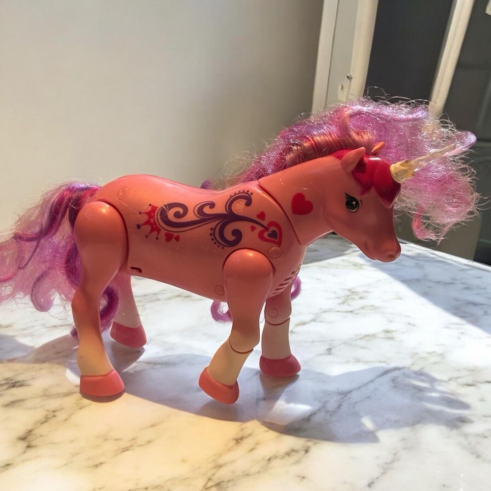Little Live Pets Shimmer My Dancing Unicorn Rainbow Colors Interactive Toy WORKS